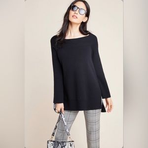 Anthropologie Elise Ribbed Tunic Sweater/ Cardigan. Size S